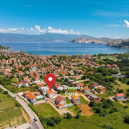 Apartments Gerta With Terrace Baška Esterno foto