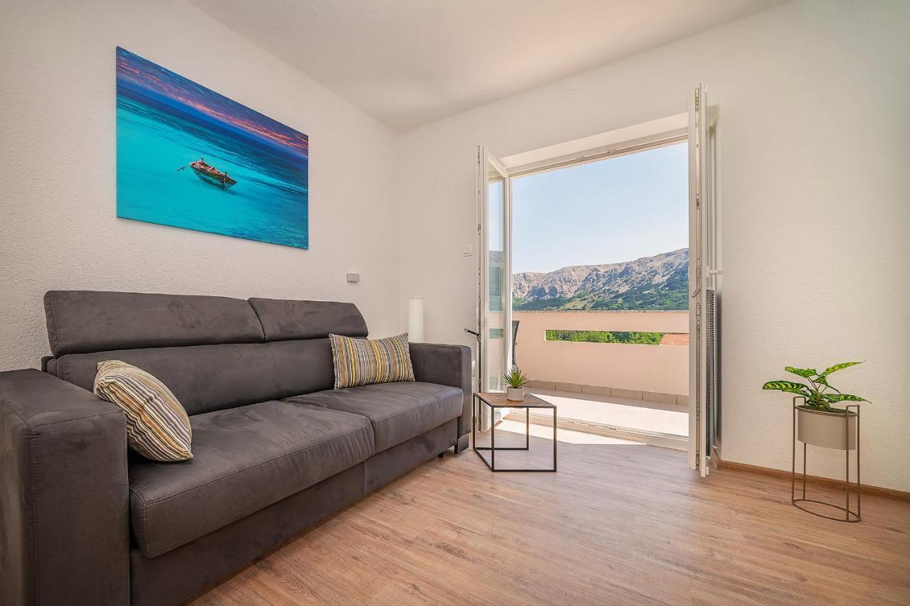 Apartments Gerta With Terrace Baška Esterno foto